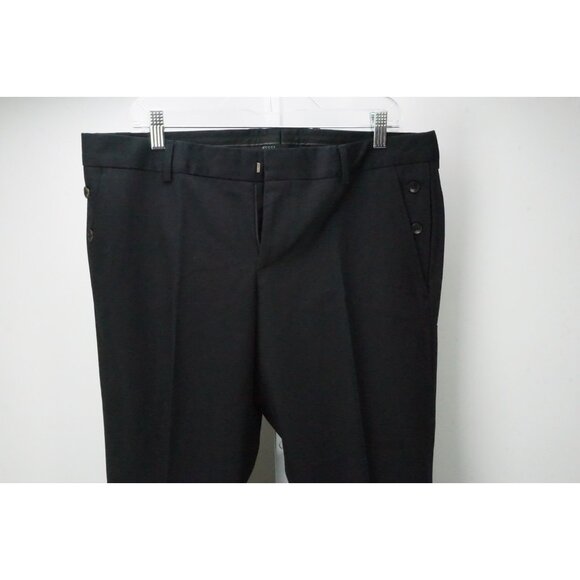 Gucci Dark Blue 100% Cotton Dress Pants Trousers Sz 50 EU NEW